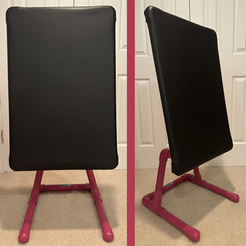 gallery black neon pink