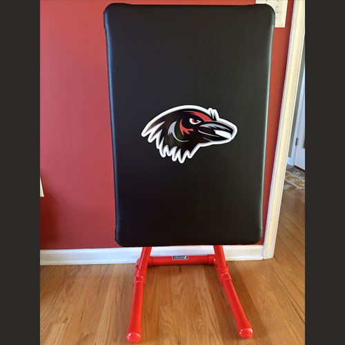 gallery black & red with Raven decal