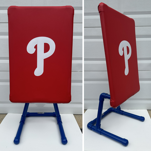 gallery red royal blue phillies logo