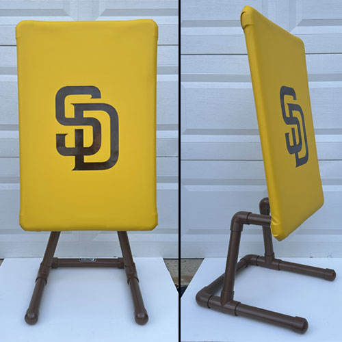 gallery yellow & brown san diego padres logo